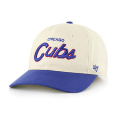 Chicago Cubs Crosstown Franchise Fitted Hat - Natural | 47 brand