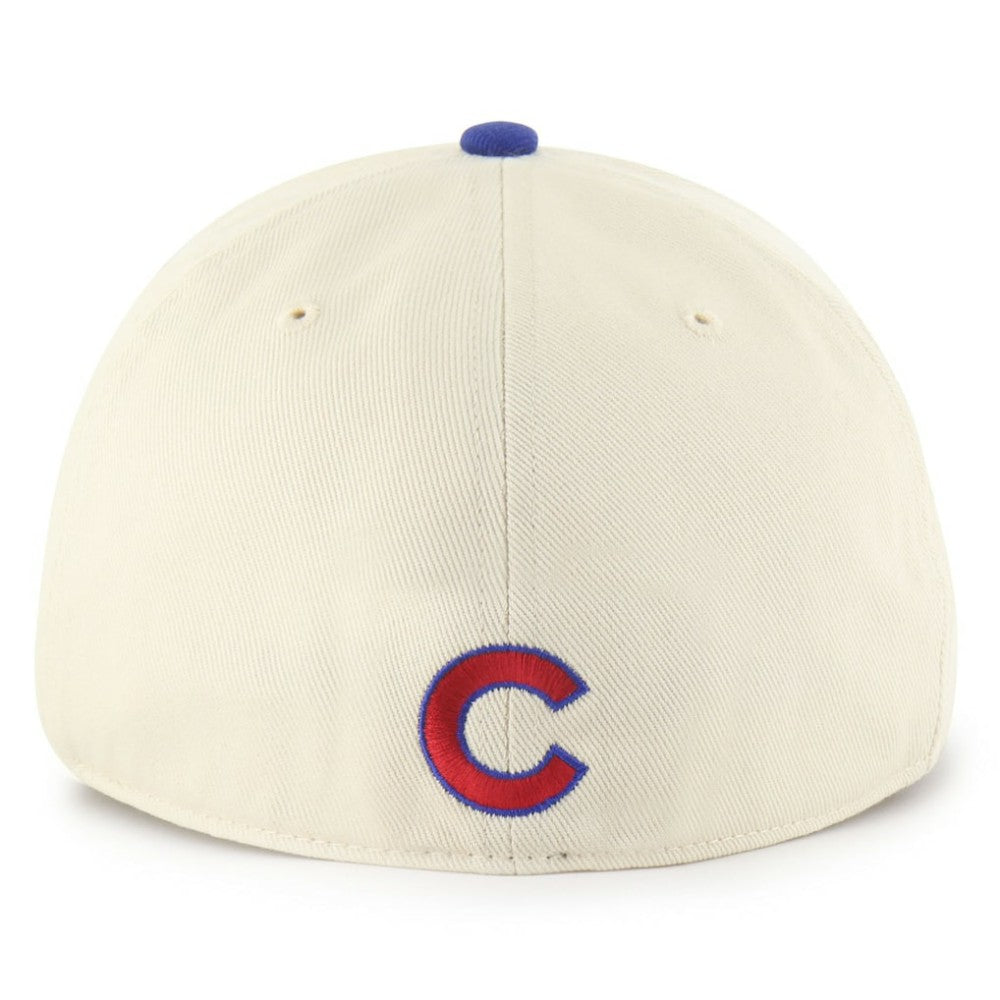 Chicago Cubs Crosstown Franchise Fitted Hat - Natural | 47 brand