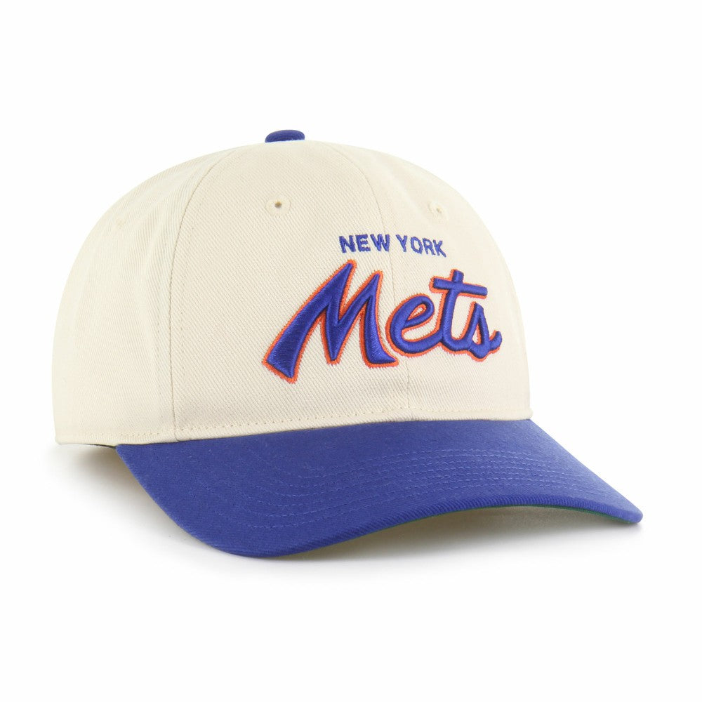 New York Mets Crosstown Franchise Fitted Hat - Natural | 47 brand