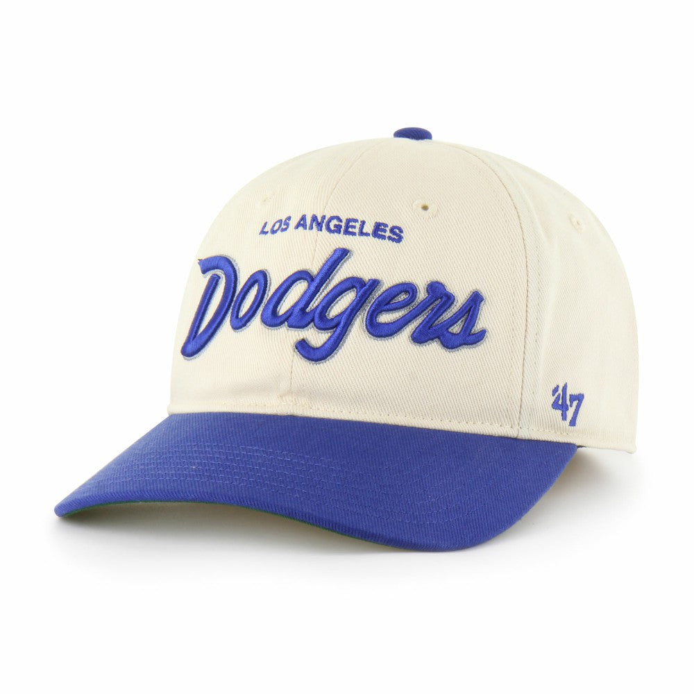 Los Angeles Dodgers Crosstown Franchise Fitted Hat - Natural | 47 brand