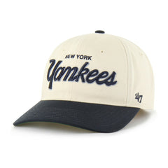 New York Yankees Crosstown Franchise Fitted Hat - Natural | 47 brand