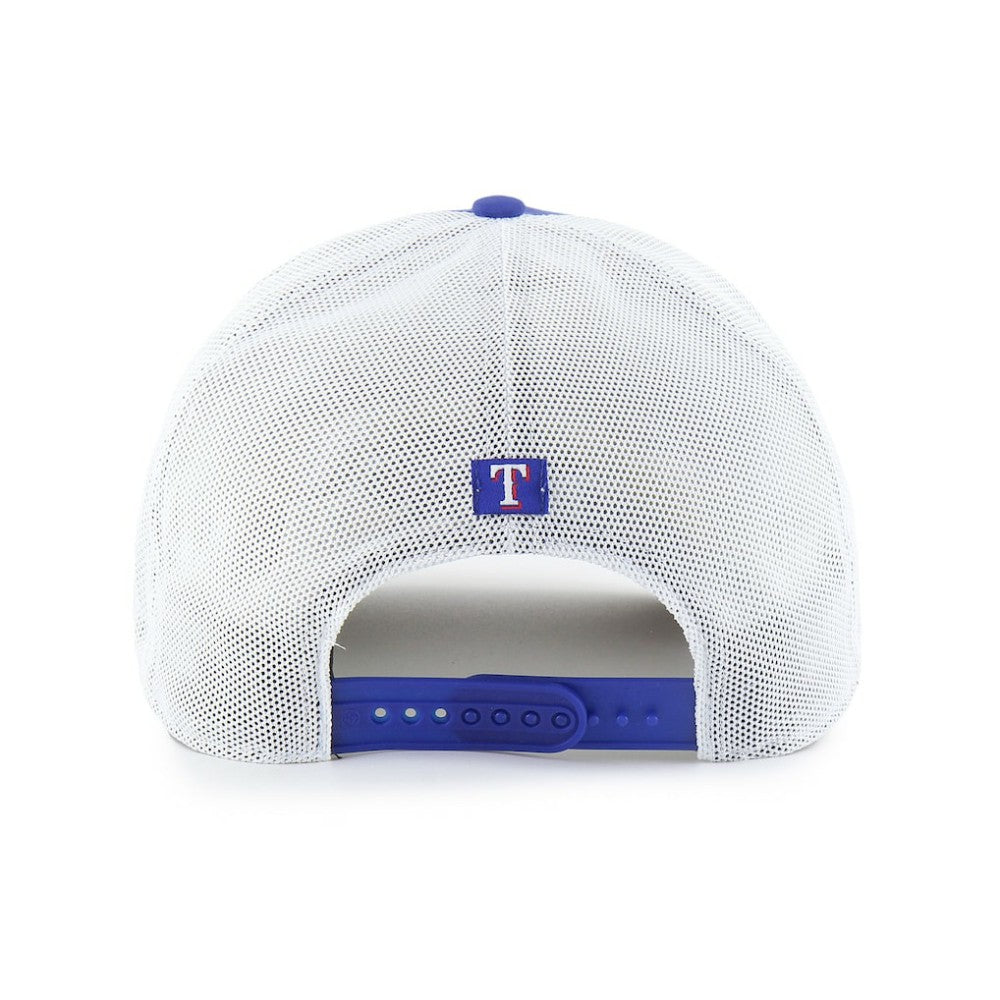 Texas Rangers Brrr Downburst Mesh Hitch Adjustable Hat - Royal | 47 brand