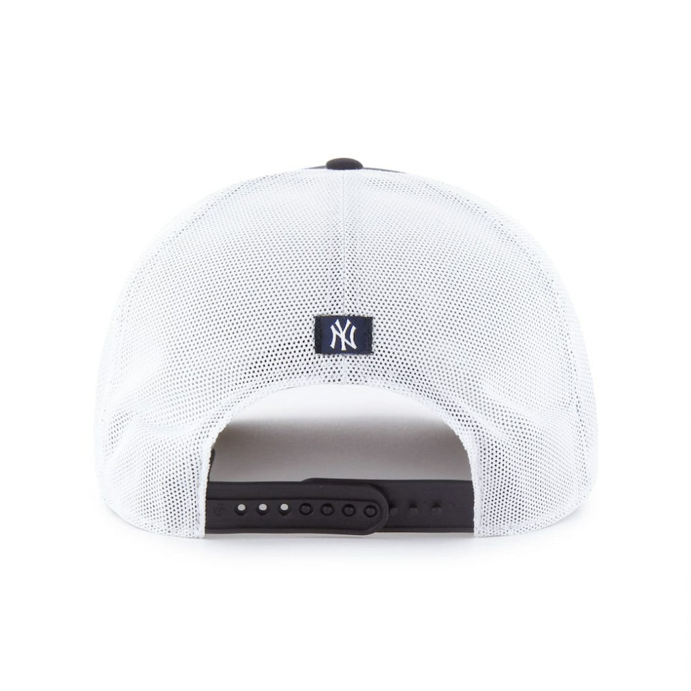 New York Yankees Brrr Downburst Mesh Hitch Adjustable Hat - Navy | 47 brand