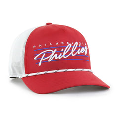 Philadelphia Phillies Brrr Downburst Mesh Hitch Adjustable Hat - Red | 47 brand