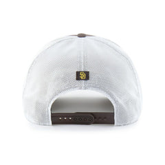 San Diego Padres Brrr Downburst Mesh Hitch Adjustable Hat - Brown | 47 brand