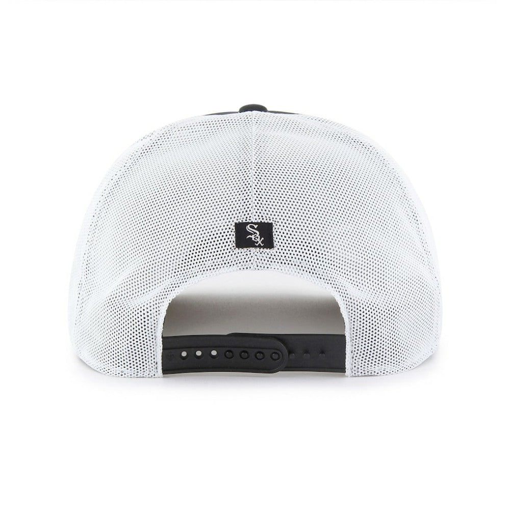 Chicago White Sox Brrr Downburst Mesh Hitch Adjustable Hat - Black | 47 brand