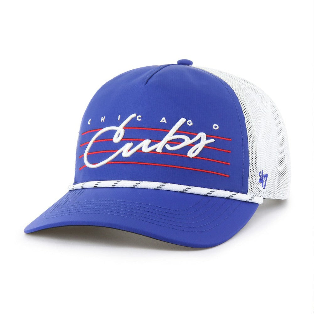 Chicago Cubs Brrr Downburst Mesh Hitch Adjustable Hat - Royal | 47 brand