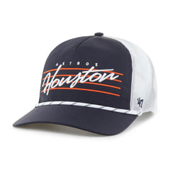 Houston Astros Brrr Downburst Mesh Hitch Adjustable Hat - Navy | 47 brand