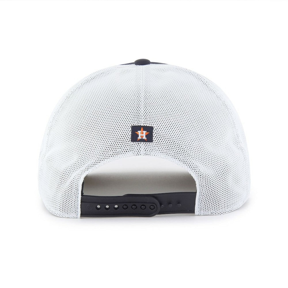 Houston Astros Brrr Downburst Mesh Hitch Adjustable Hat - Navy | 47 brand