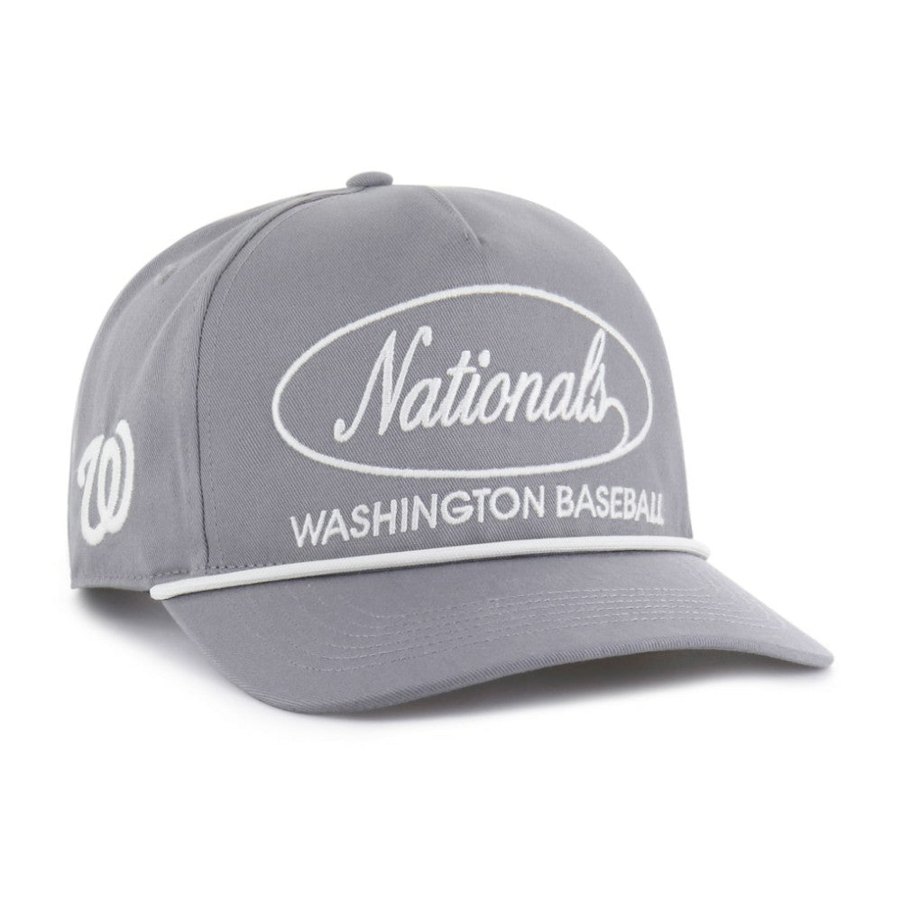 Washington Nationals Foundational Hitch Adjustable Hat - Gray | 47 brand