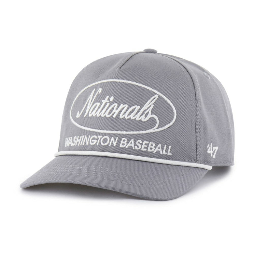Washington Nationals Foundational Hitch Adjustable Hat - Gray | 47 brand
