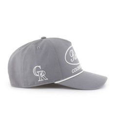 Colorado Rockies Foundational Hitch Adjustable Hat - Gray | 47 brand