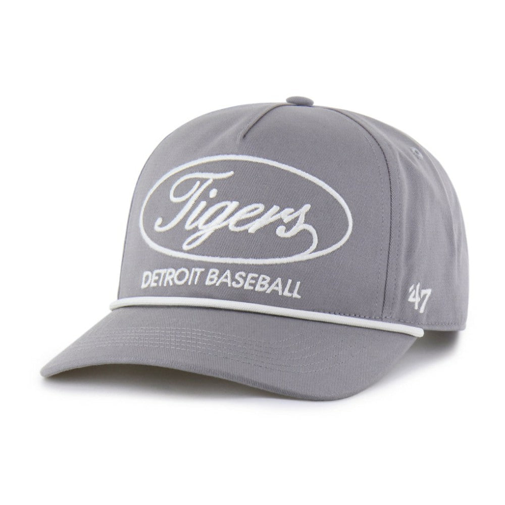 Detroit Tigers Foundational Hitch Adjustable Hat - Gray | 47 brand