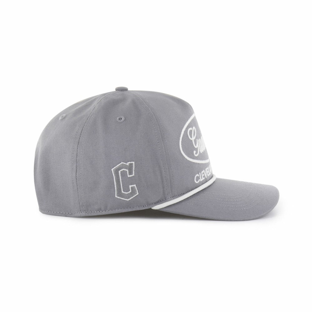 Cleveland Guardians Foundational Hitch Adjustable Hat - Gray | 47 brand