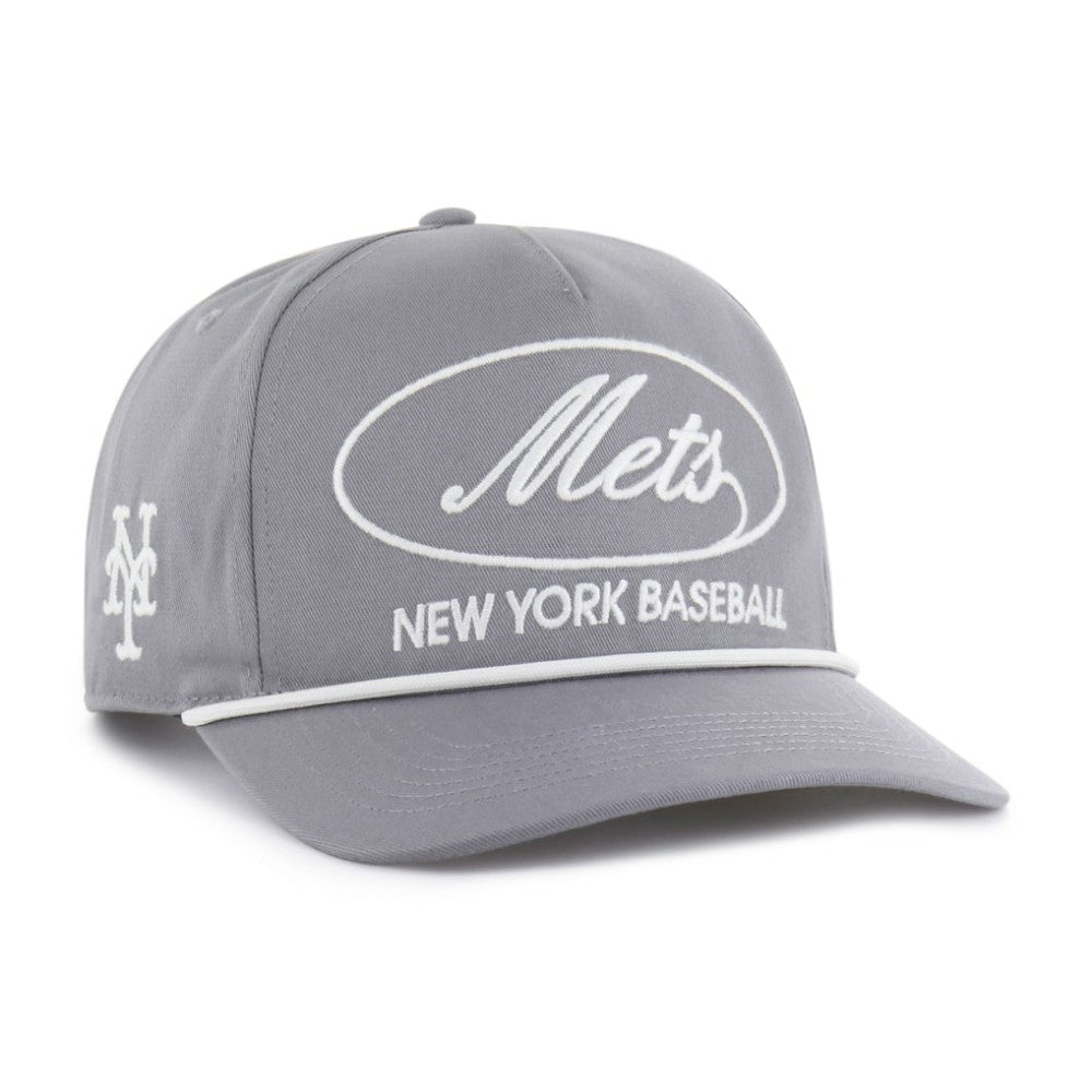 New York Mets Foundational Hitch Adjustable Hat - Gray | 47 brand