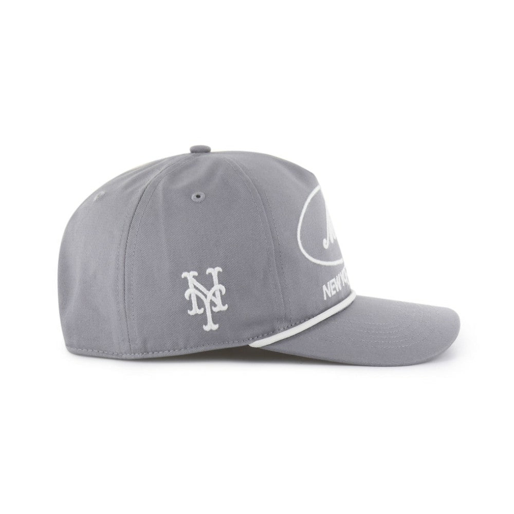 New York Mets Foundational Hitch Adjustable Hat - Gray | 47 brand
