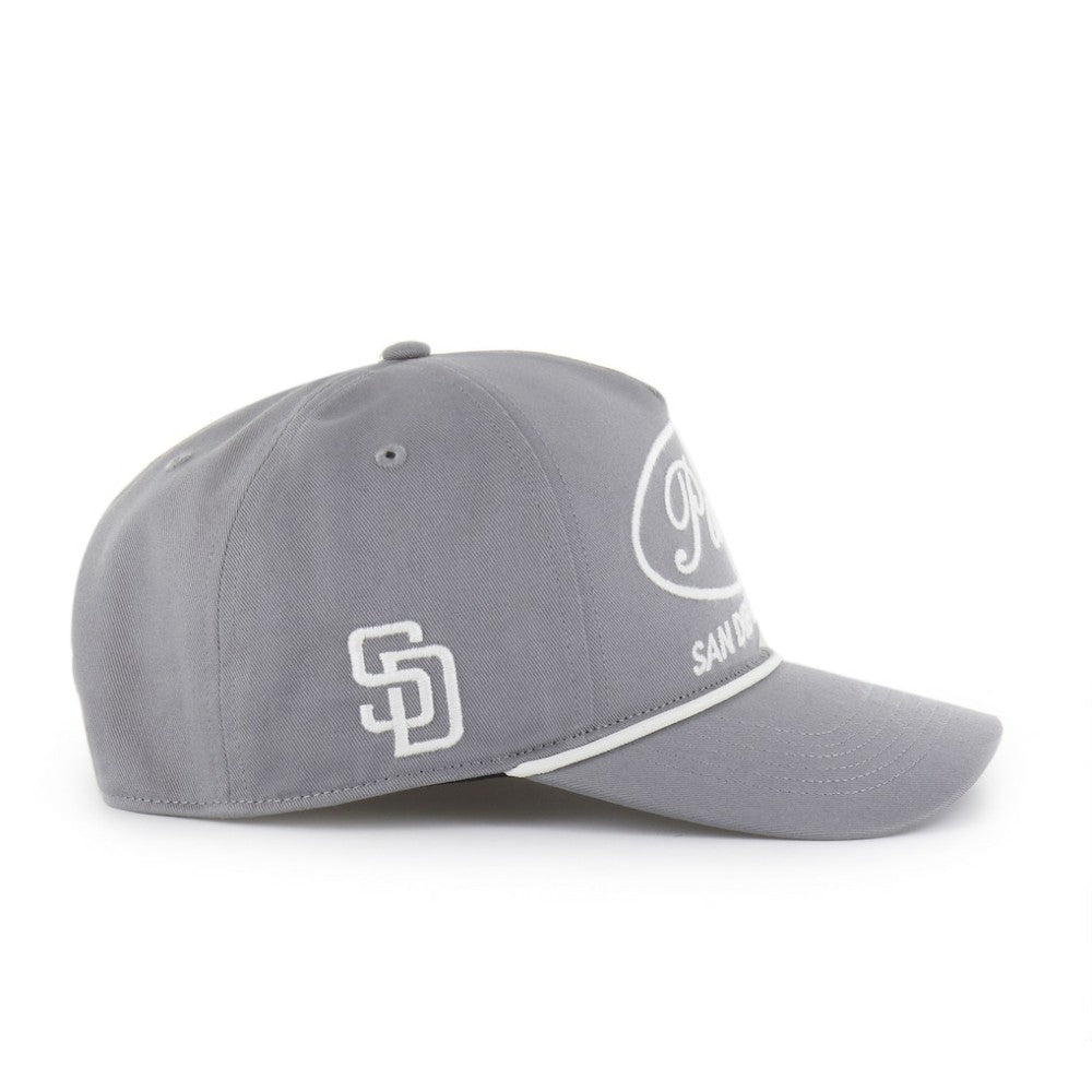 San Diego Padres Foundational Hitch Adjustable Hat - Gray | 47 brand