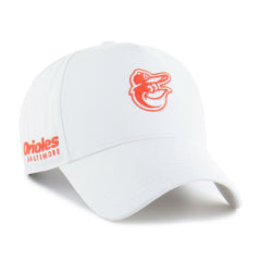 Baltimore Orioles Foundational Pinch Offside Adjustable Hat - White | 47 brand