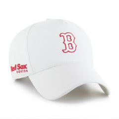 Boston Red Sox Foundational Pinch Offside Adjustable Hat - White | 47 brand