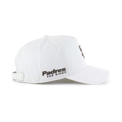 San Diego Padres Foundational Pinch Offside Adjustable Hat - White | 47 brand