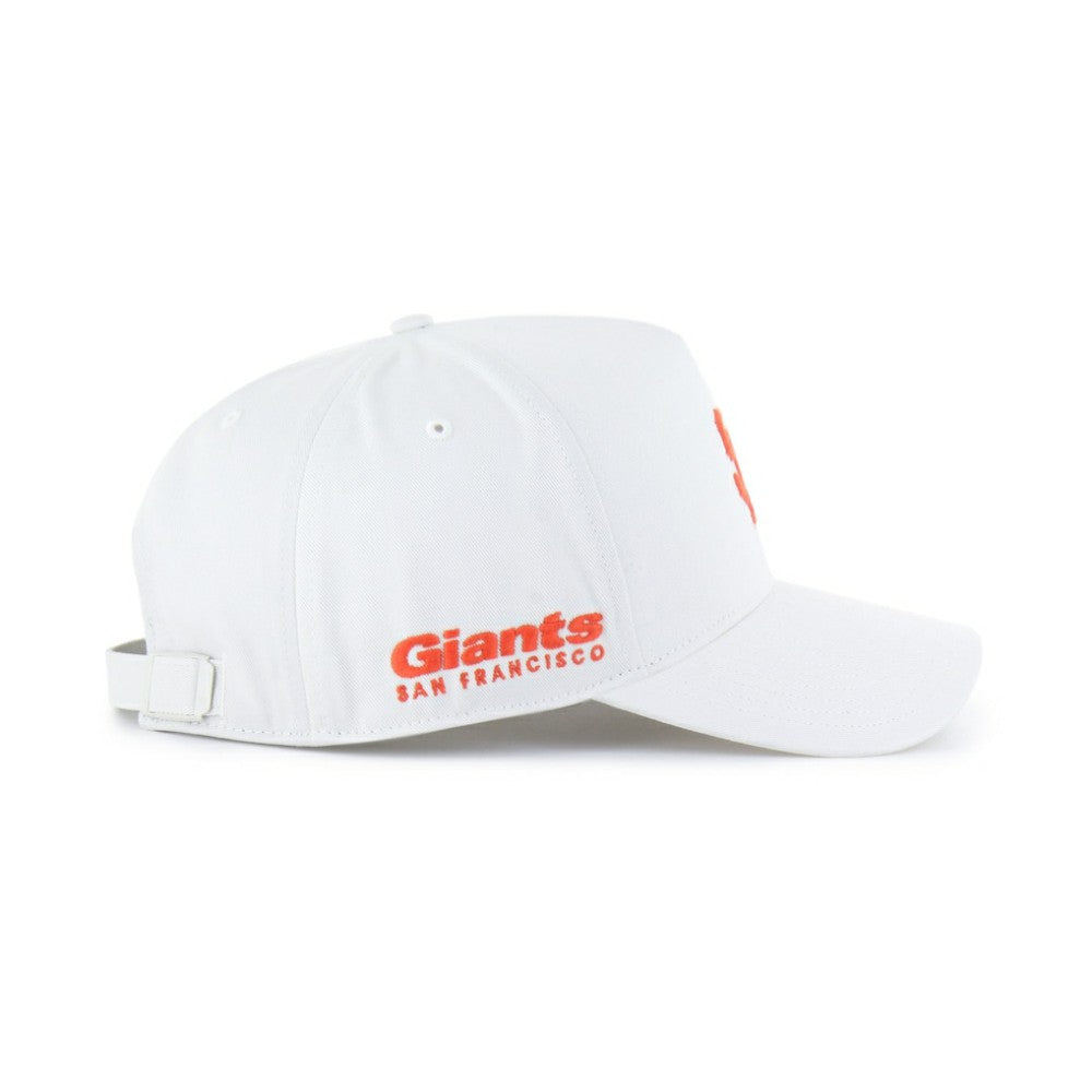 San Francisco Giants Foundational Pinch Offside Adjustable Hat - White | 47 brand