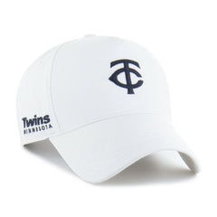 Minnesota Twins Foundational Pinch Offside Adjustable Hat - White | 47 brand