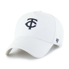 Minnesota Twins Foundational Pinch Offside Adjustable Hat - White | 47 brand