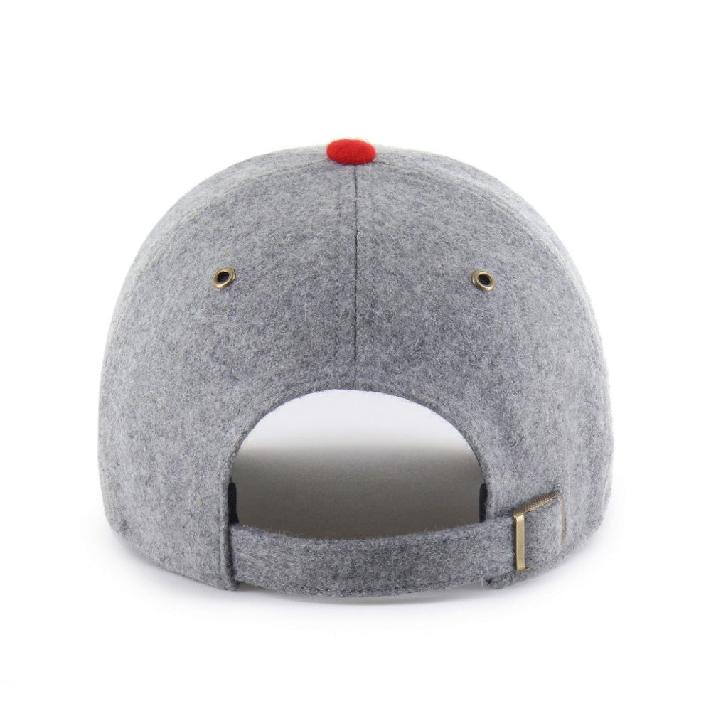 Washington Nationals Golden Age Wool Clean Up Adjustable Hat - Gray | 47 brand