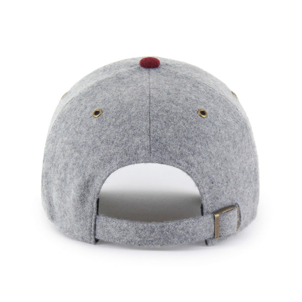 Philadelphia Phillies Golden Age Wool Clean Up Adjustable Hat - Gray | 47 brand