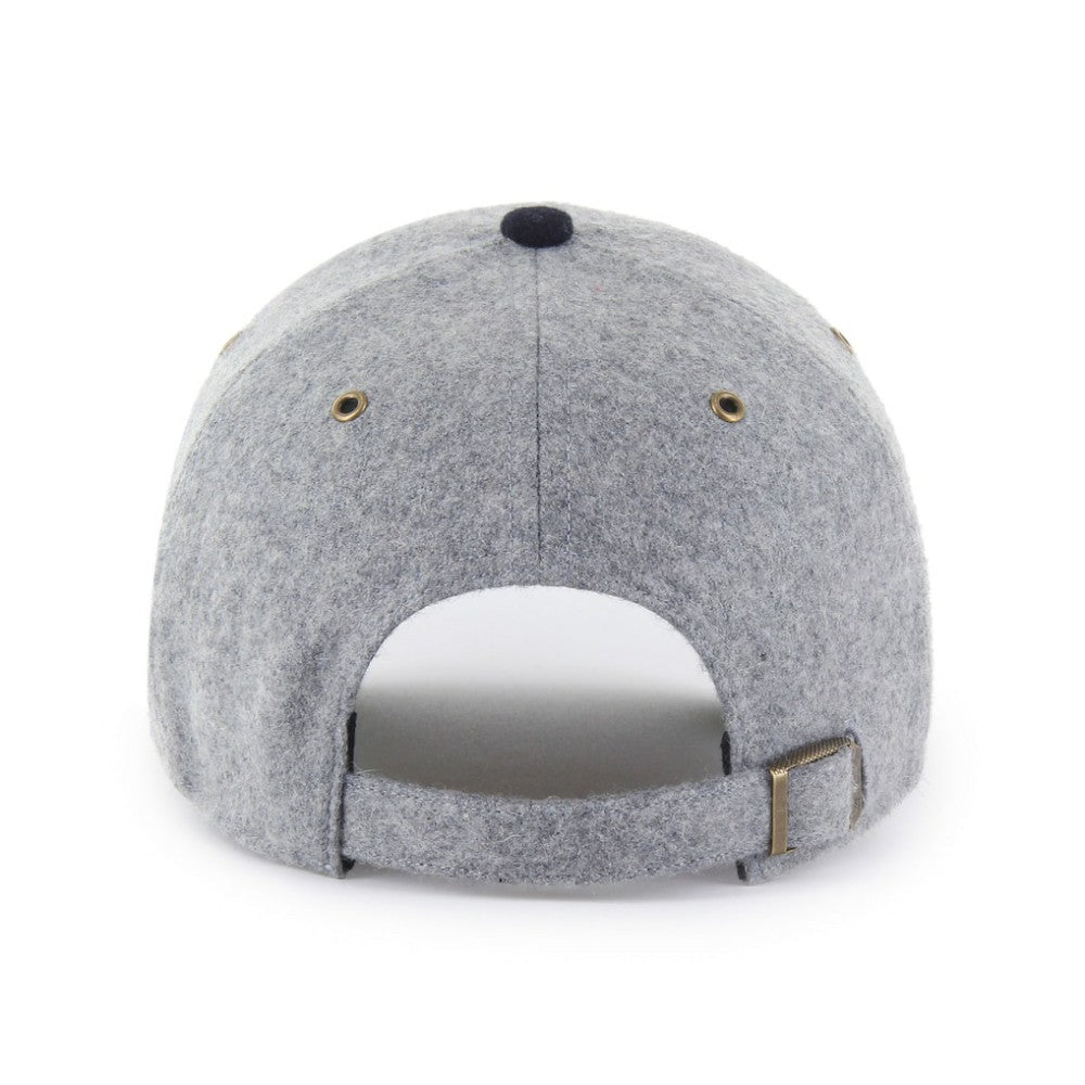 Tampa Bay Rays Golden Age Wool Clean Up Adjustable Hat - Gray/Navy | 47 brand