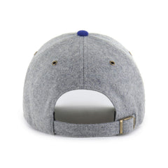 Texas Rangers Golden Age Wool Clean Up Adjustable Hat - Gray/Royal | 47 brand