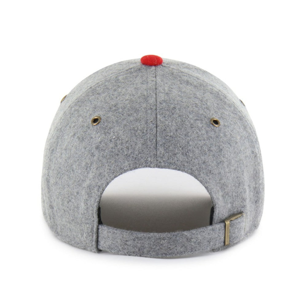 Boston Red Sox Golden Age Wool Clean Up Adjustable Hat - Gray | 47 brand
