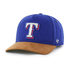 Texas Rangers Gold Age Hitch Adjustable Hat - Royal | 47 brand