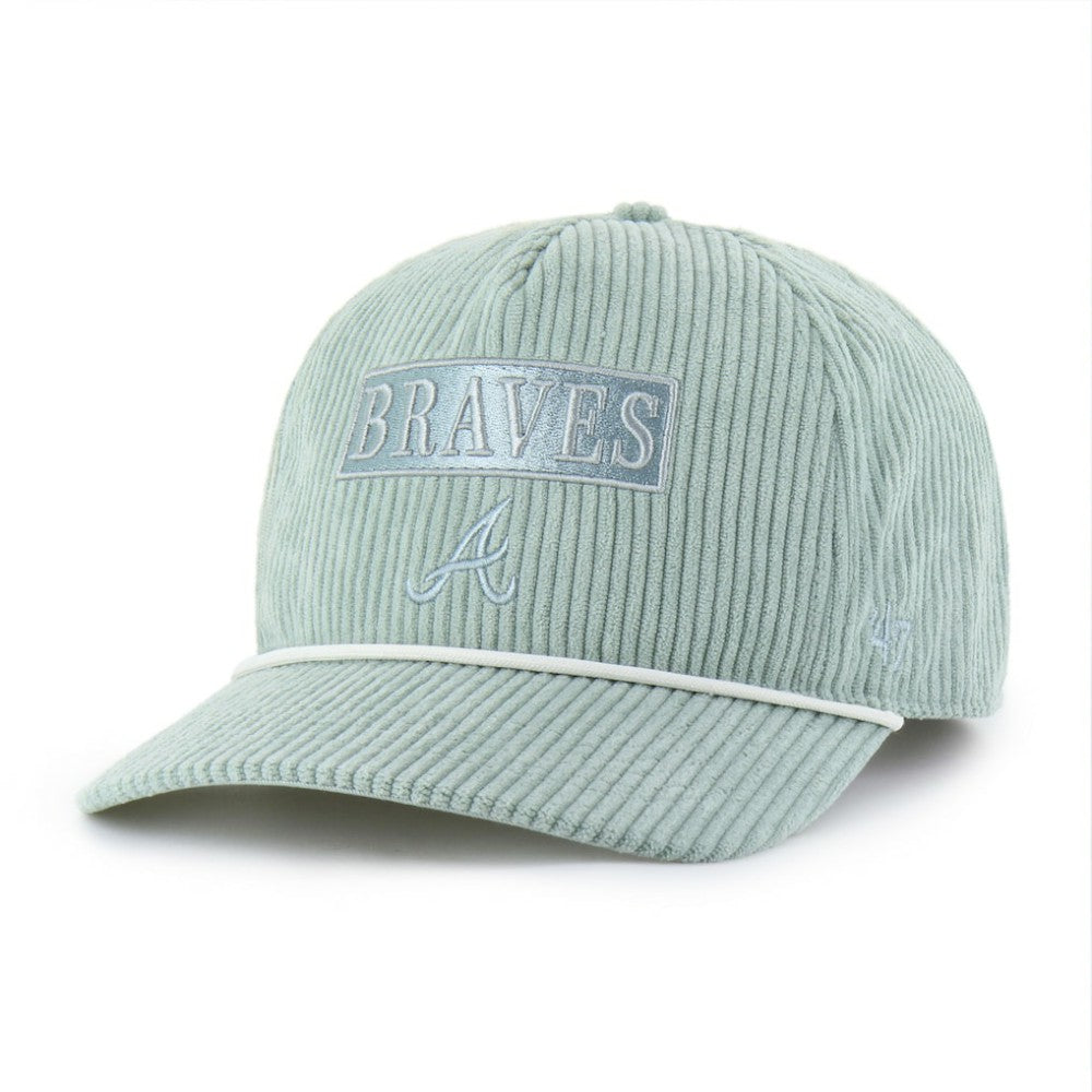 Atlanta Braves Women's The Luminance Collection Mellow Hitch Adjustable Hat - Jade | 47 brand