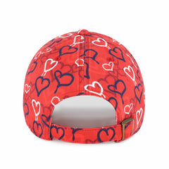 Los Angeles Angels Girls Youth Mural Clean Up Adjustable Hat - Red | 47 brand