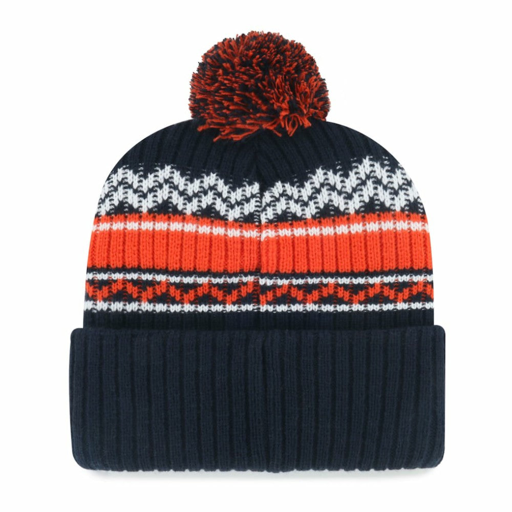 Houston Astros Youth Polar Vortex Cuffed Knit Hat with Pom - Navy | 47 brand