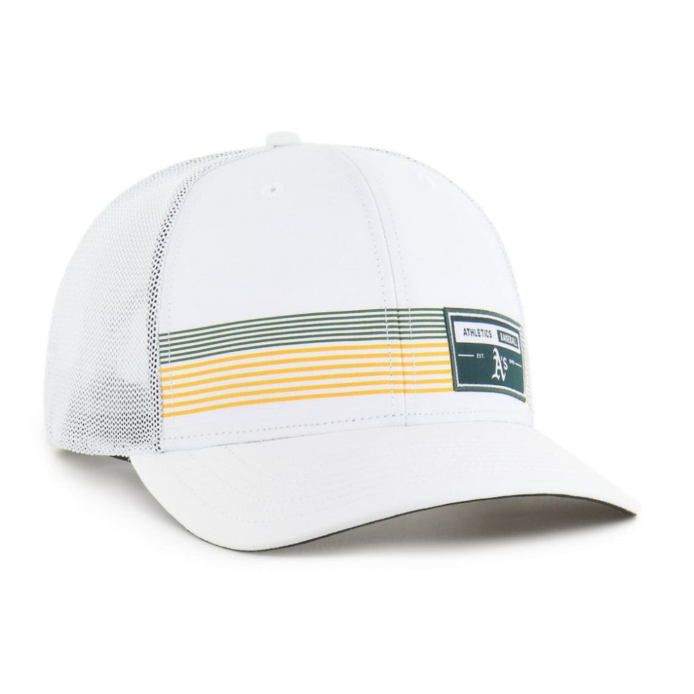 Athletics Rangefinder brrr Trucker Adjustable Hat - White | 47 brand
