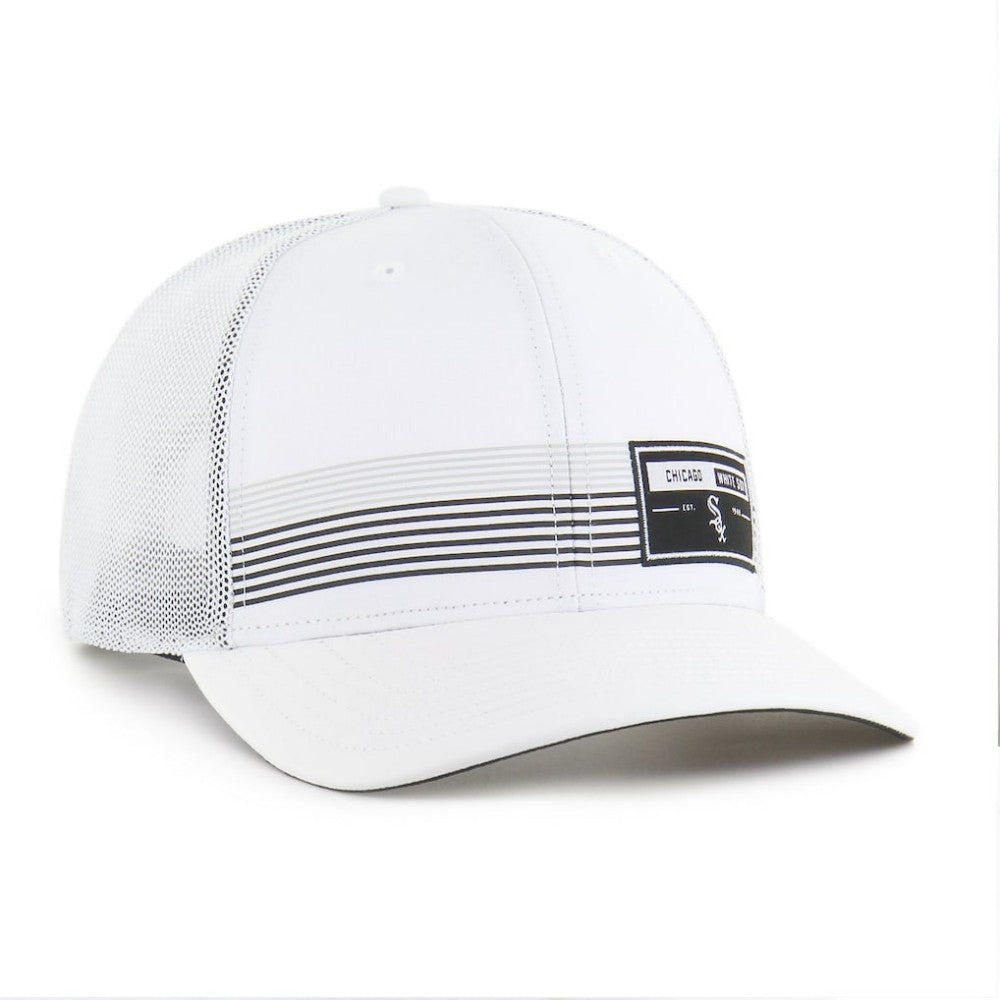 Chicago White Sox Rangefinder brrr Trucker Adjustable Hat - White | 47 brand