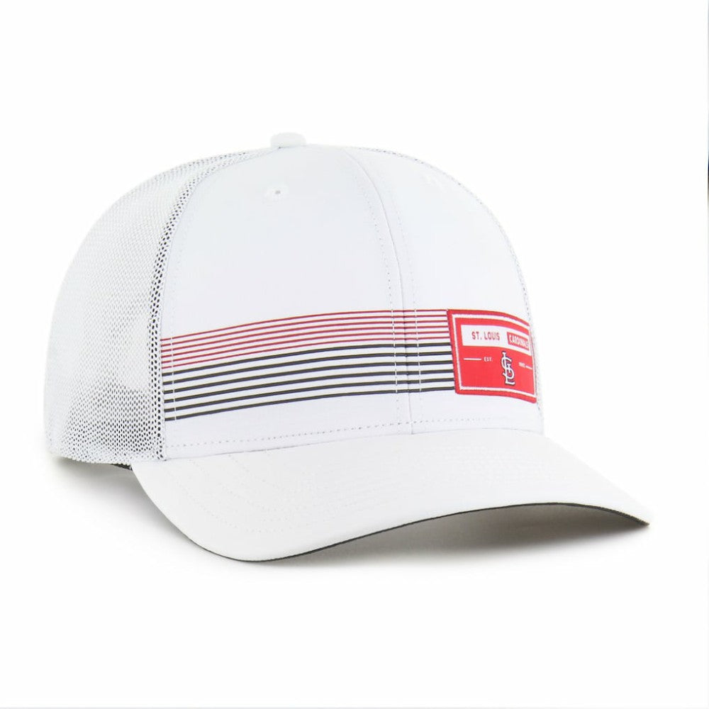 St. Louis Cardinals Rangefinder brrr Trucker Adjustable Hat - White | 47 brand