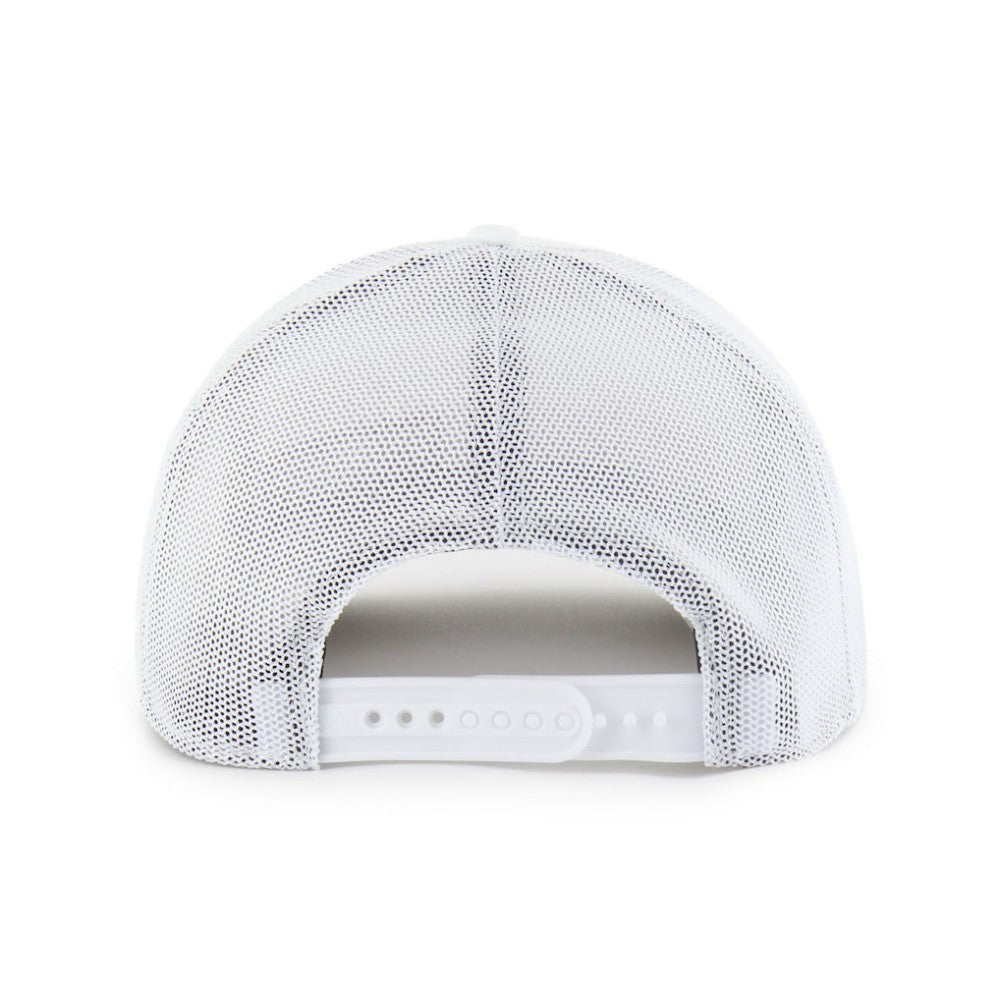 Texas Rangers Rangefinder brrr Trucker Adjustable Hat - White | 47 brand