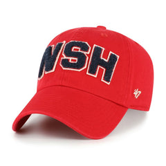 Washington Nationals Women's Zoey Clean Up Adjustable Hat - Red | 47 brand