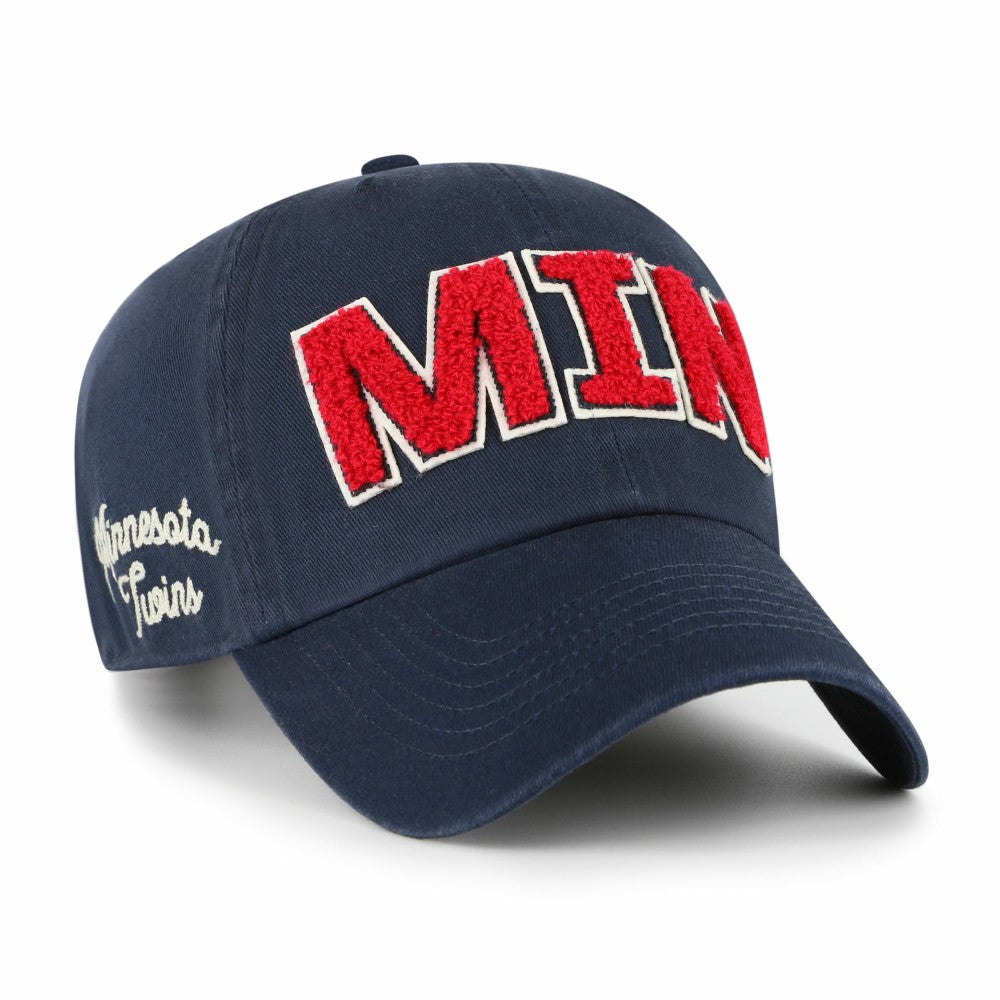 Minnesota Twins Women's Zoey Clean Up Adjustable Hat - Navy | 47 brand
