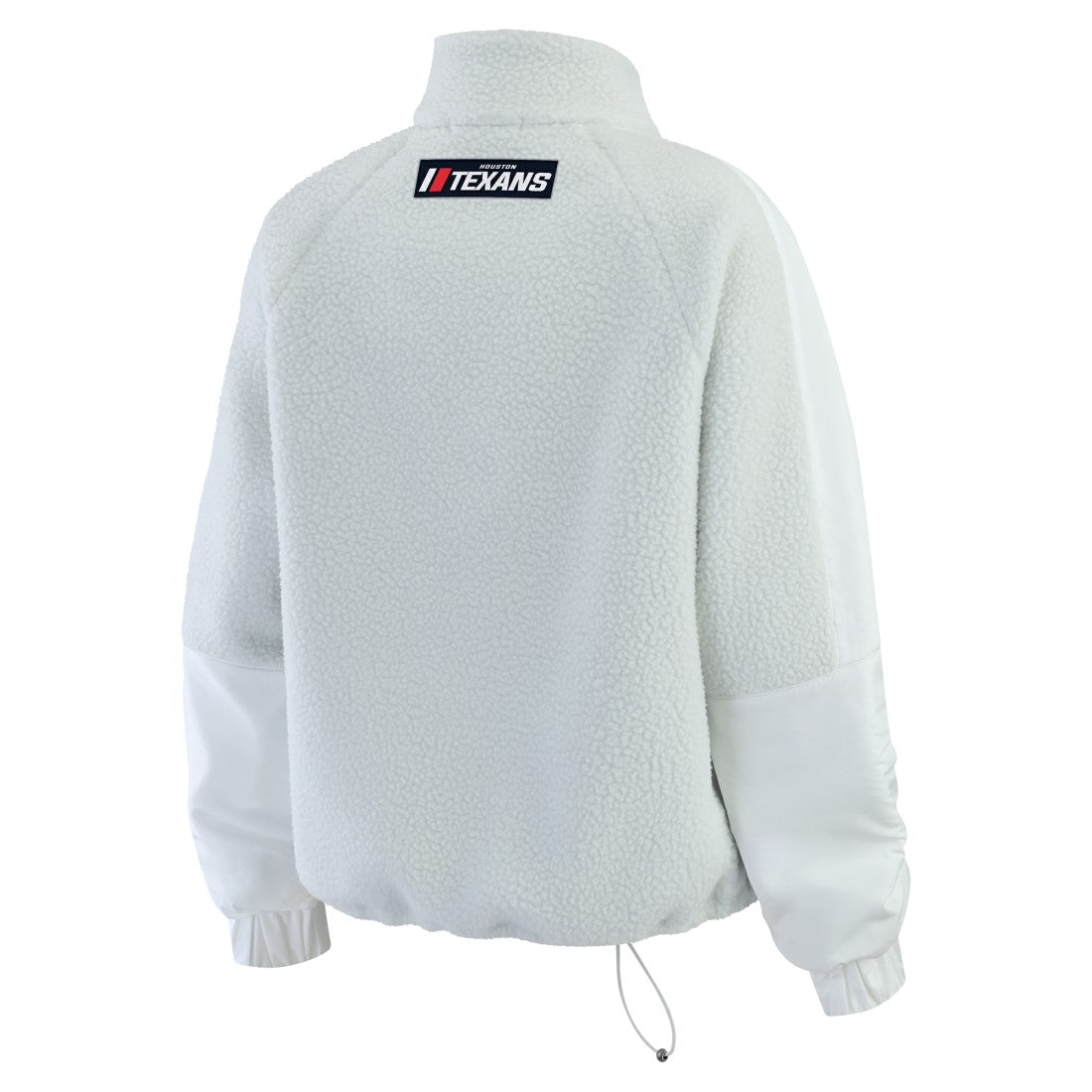 Houston Texans WEAR by Erin Andrews Women's Polar Fleece Half-Zip Jacket - White on sale