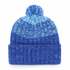 Kansas City Royals Cascade Cuffed Knit Hat with Pom - Royal | 47 brand
