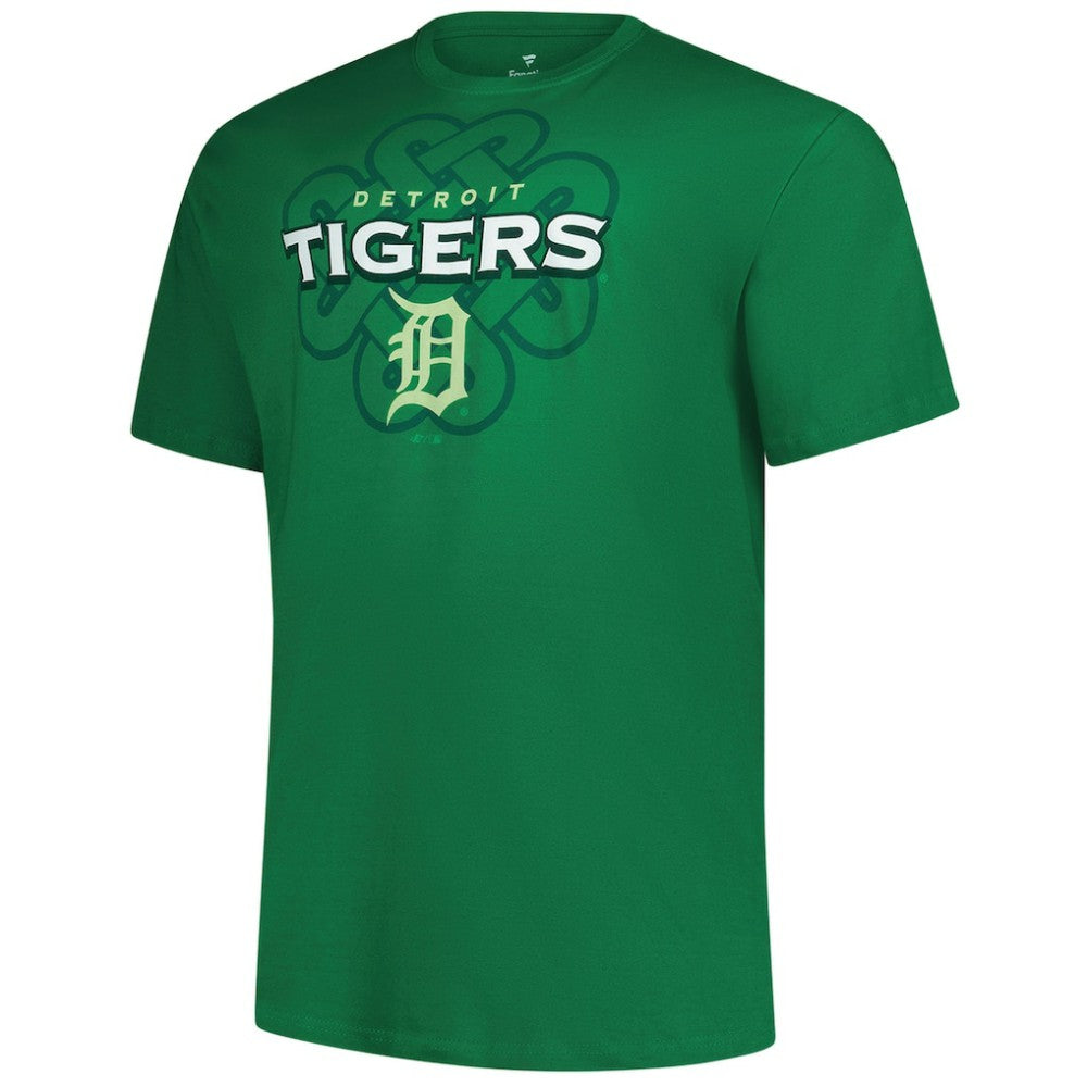 Detroit Tigers Profile Big & Tall Celtic T-Shirt - Kelly Green