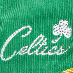 Boston Celtics x DANNIJO Women's Deadstock Cord Snapback Hat - Kelly Green | Mitchell & Ness sale