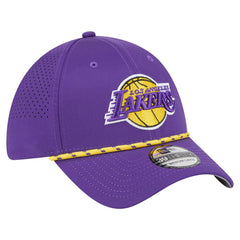 Los Angeles Lakers Featherweight Poly Rope Flex 39Thirty Hat - Purple | New Era cheap