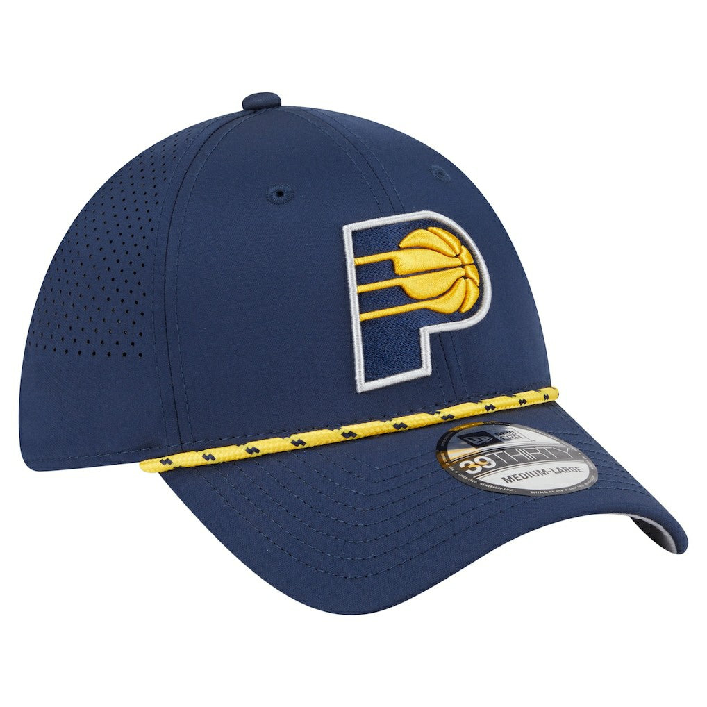 Indiana Pacers Featherweight Poly Rope Flex 39Thirty Hat - Navy | New Era sale