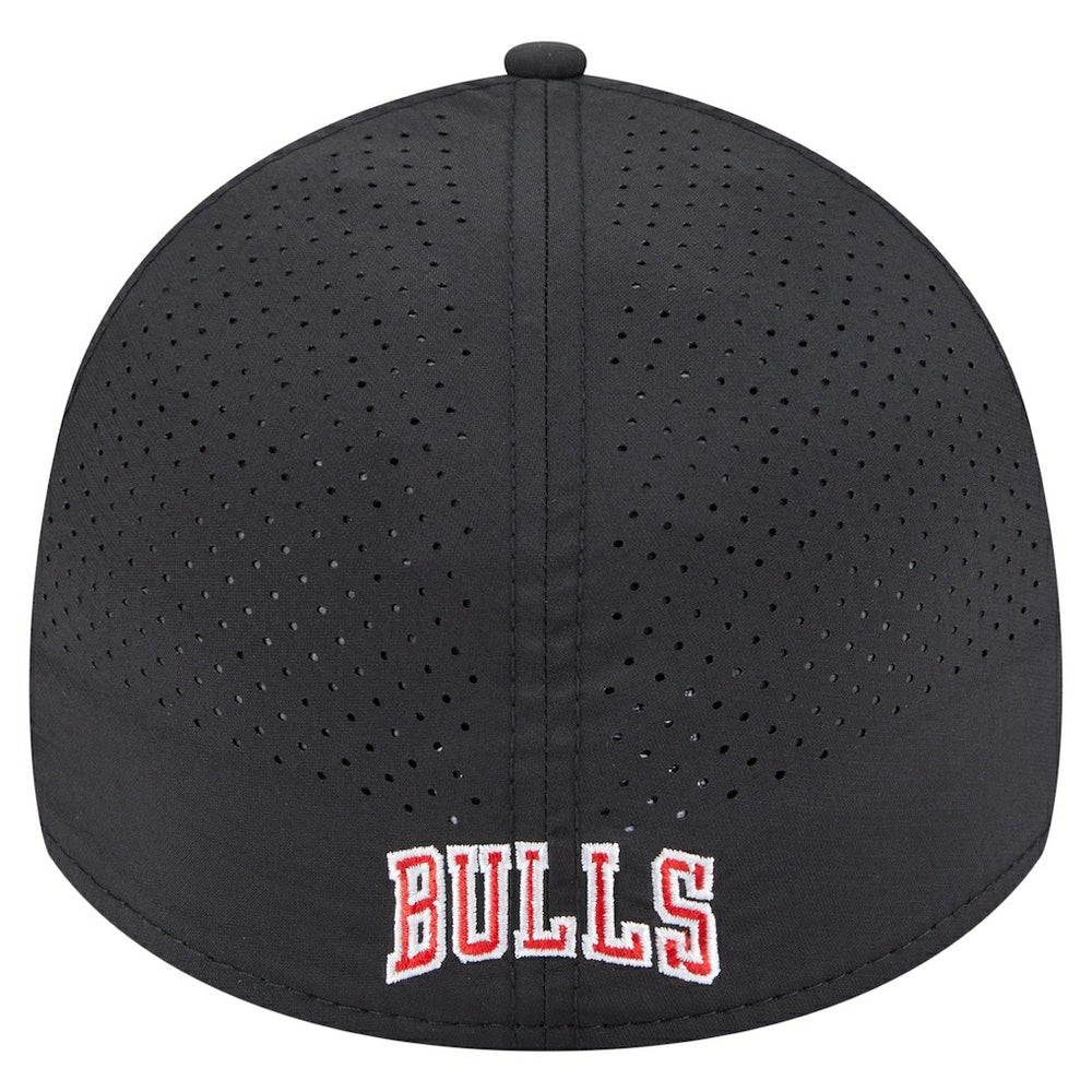 Chicago Bulls Featherweight Poly Rope Flex 39Thirty Hat - Black | New Era sale