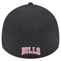 Chicago Bulls Featherweight Poly Rope Flex 39Thirty Hat - Black | New Era sale